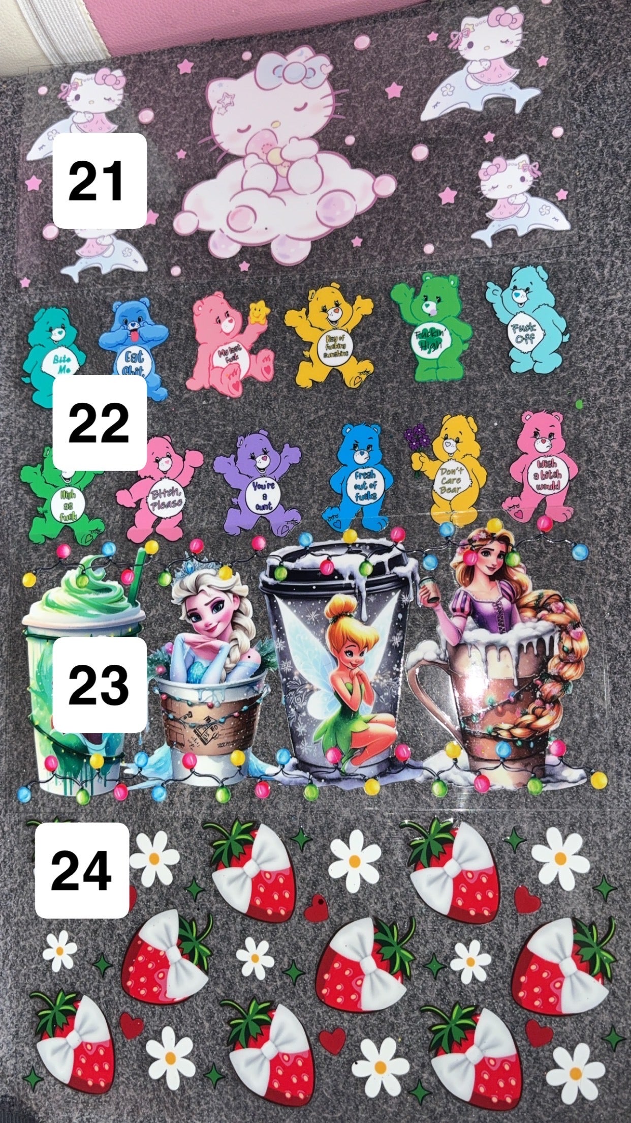 Cartoons/ kid wraps