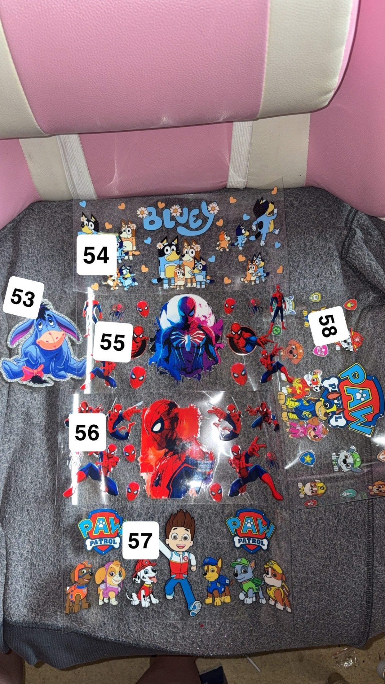 Cartoons/ kid wraps