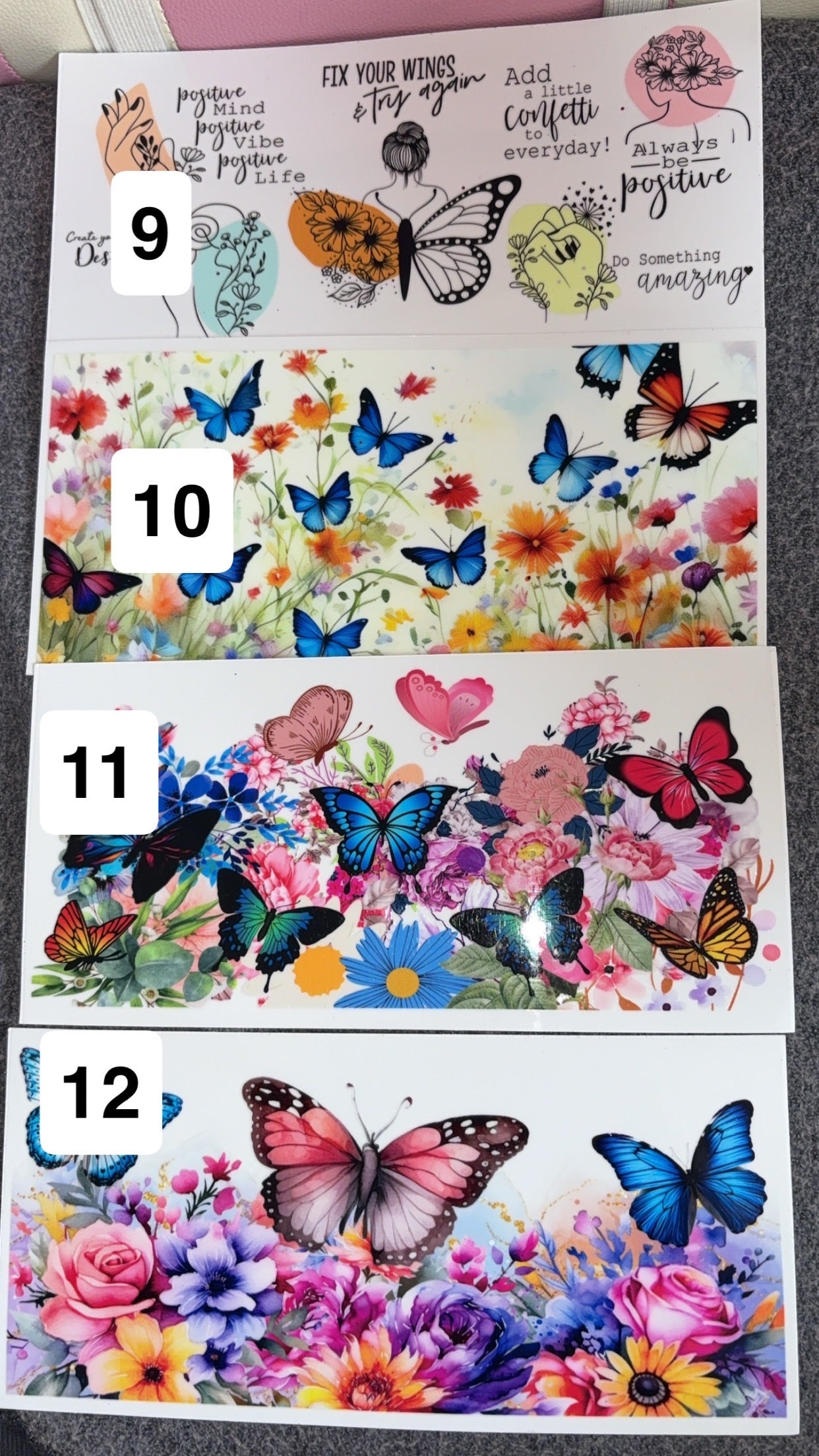 Flower/butterflies