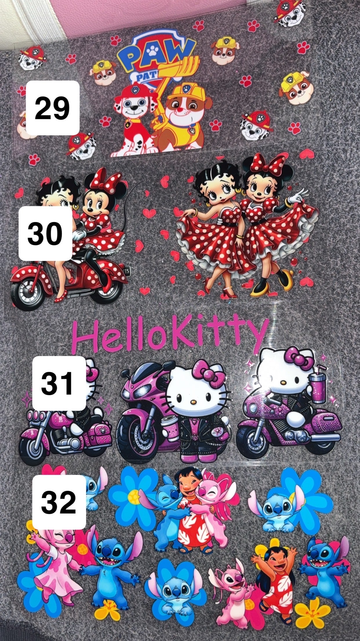 Cartoons/ kid wraps