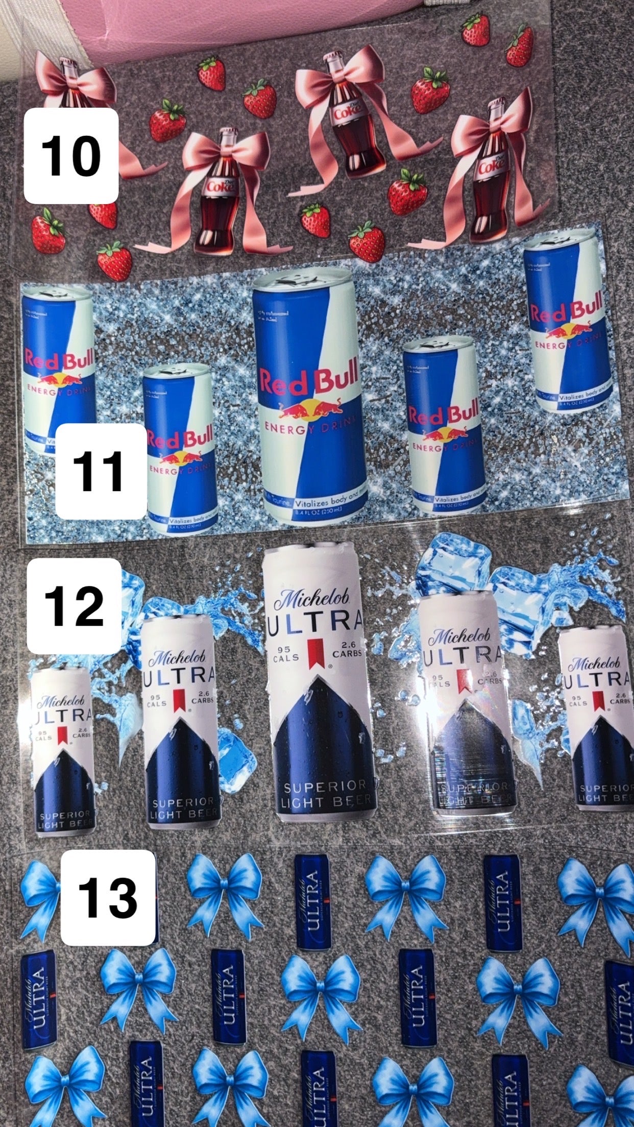 Soda wraps/beer
