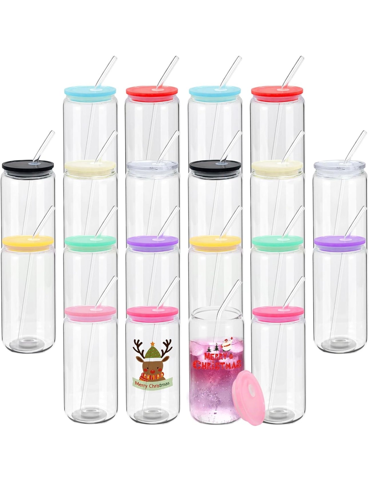 16oz glass cup