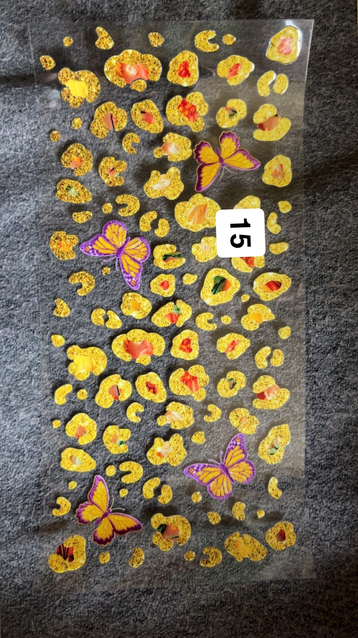 Flower/butterflies