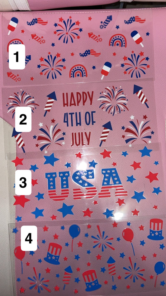 4th of July wraps !!